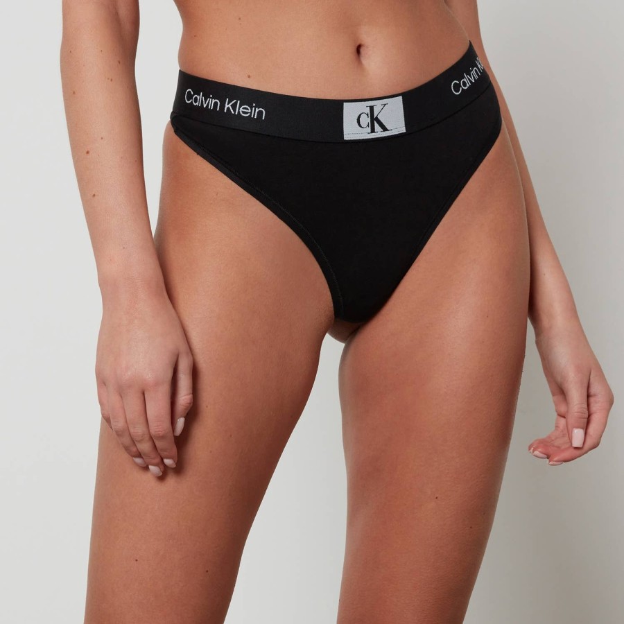 Wehe Calvin Klein Kleidung | Moderner Tanga Aus Stretch-Baumwolle Von Calvin Klein