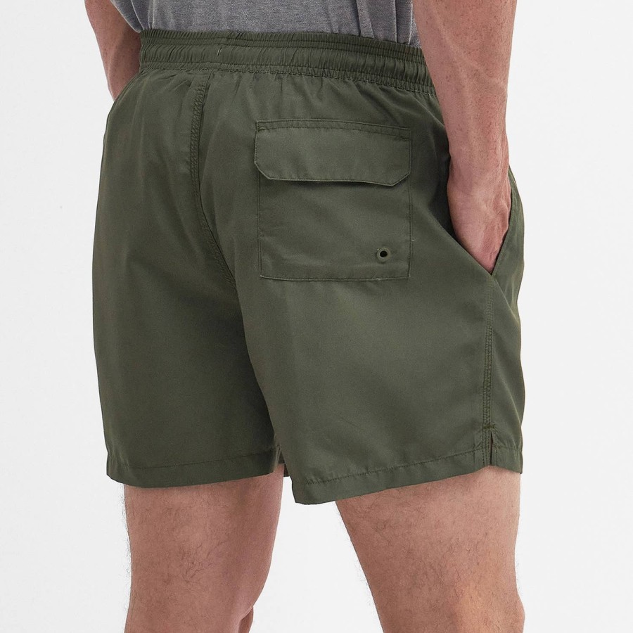 Manner Barbour-Erbe Bademode | Barbour Heritage Staple Logo 5" Badeshorts