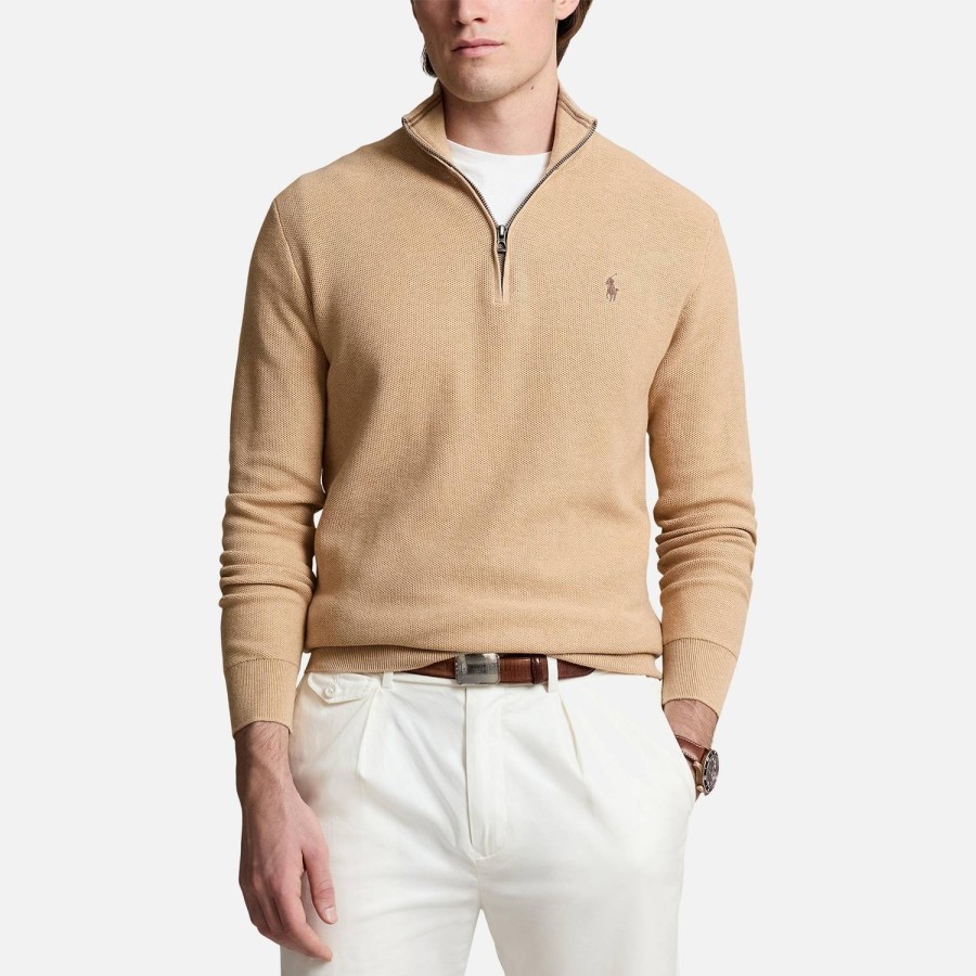 Manner Polo Ralph Lauren Hoodies Und Sweatshirts | Polo Ralph Lauren Doppelstrick-Sweatshirt