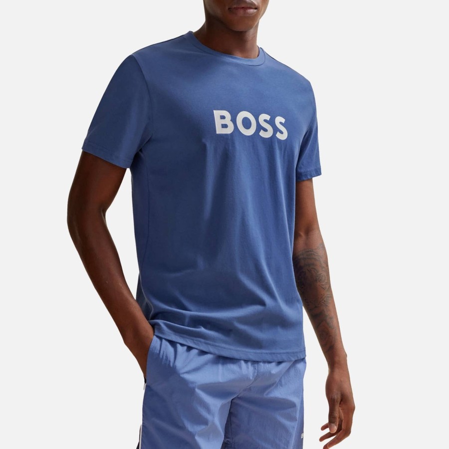 Manner BOSS Bodywear T-Shirts | Boss Bodywear T-Shirt Aus Baumwoll-Jersey