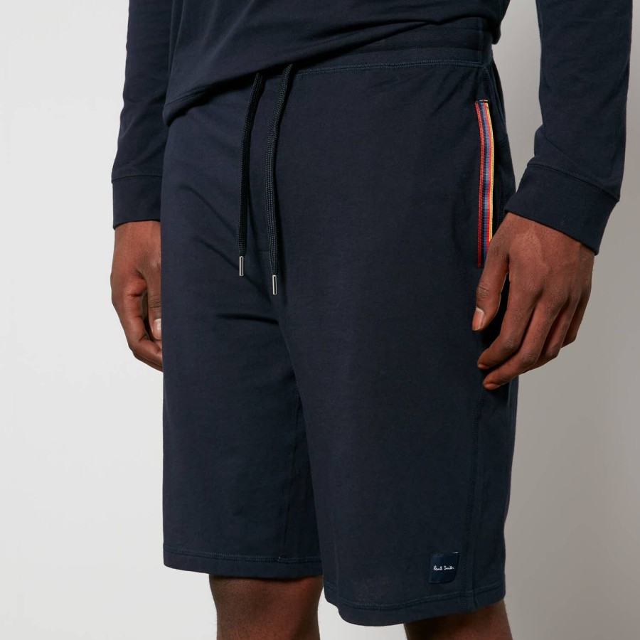 Manner Paul Smith Kurze Hose | Paul Smith Loungewear Baumwoll-Jersey-Shorts