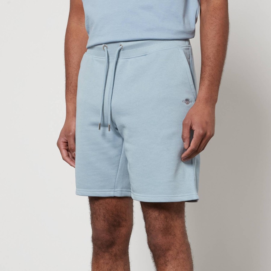 Manner GANT Kurze Hose | Gant Shield Sweatshorts Aus Baumwollmischung