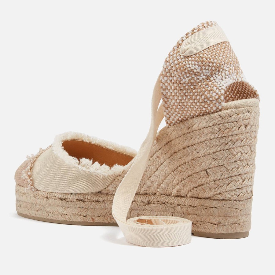 Schuhwerk Castañer Espadrilles | Castaner Carina Canvas Wedge Espadrilles Fur Damen