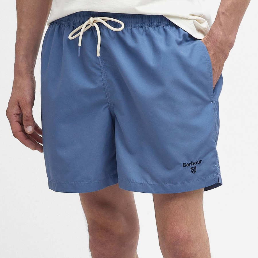 Manner Barbour-Erbe Bademode | Barbour Heritage Logo Nylon-Badeshorts