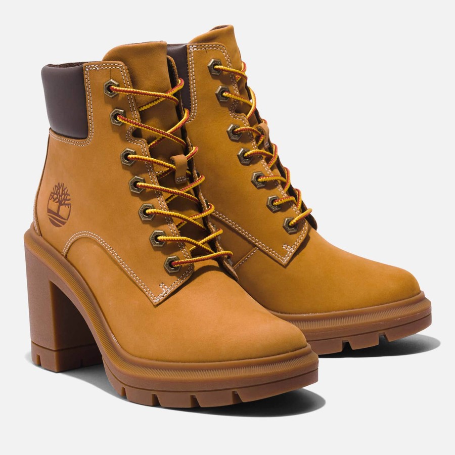 Schuhwerk Timberland Stiefel | Timberland Damen Allington Heights Lederstiefel