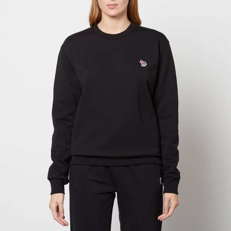 Wehe PS Paul Smith Hoodies Und Sweatshirts | Ps Paul Smith Damen-Zebra-Sweatshirt Schwarz