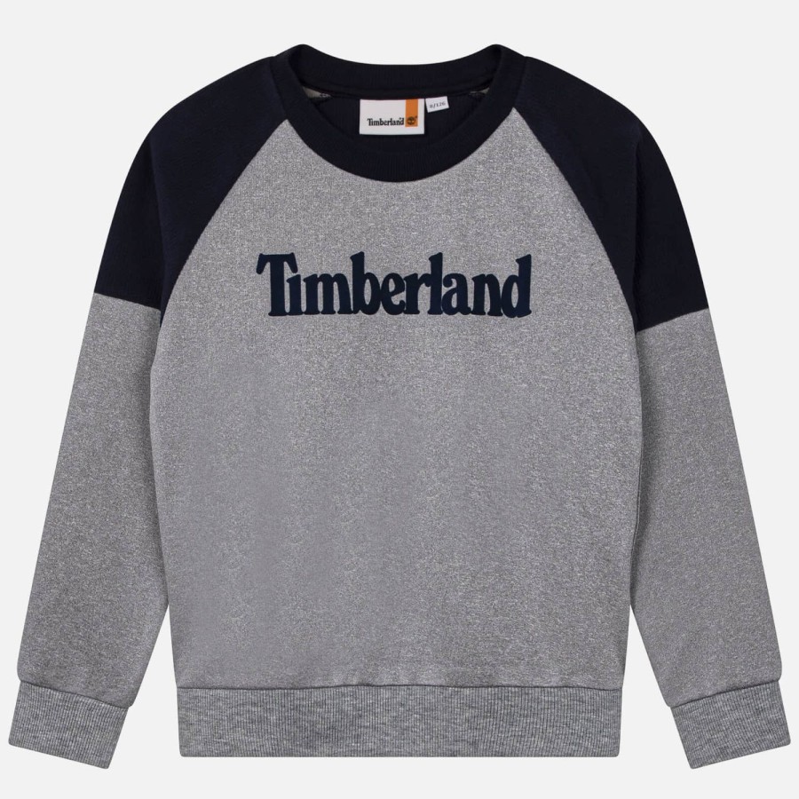 Kind & Baby Timberland Hoodies & Sweatshirts | Timberland Designer-Logo-Jersey-Pullover Fur Kinder