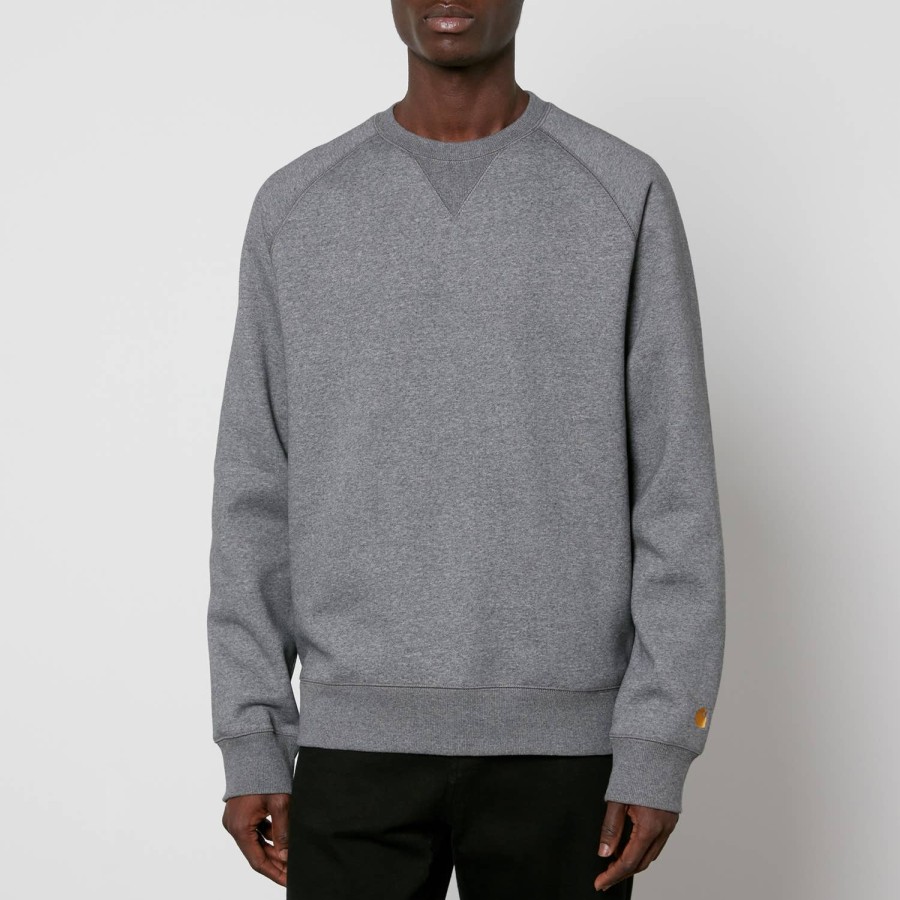 Manner Carhartt WIP Hoodies Und Sweatshirts | Carhartt Wip Chase Sweatshirt Aus Baumwollmischung