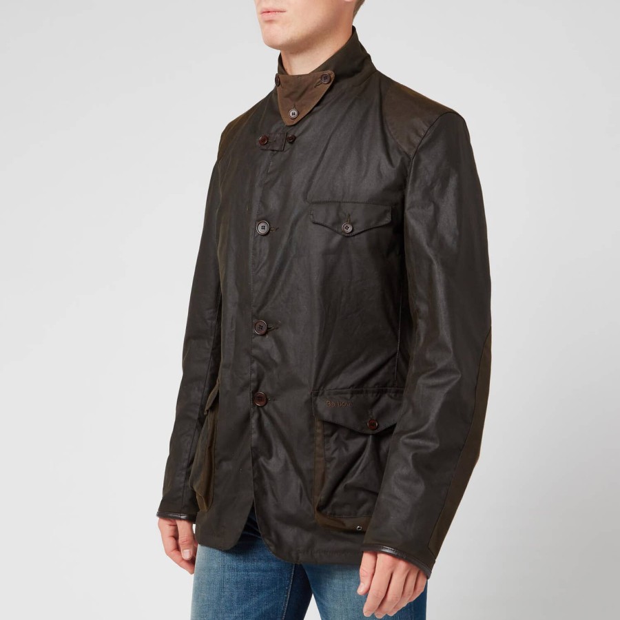 Manner Barbour-Erbe Jacken | Barbour Heritage Herren Beacon Sportjacke Olivgrun