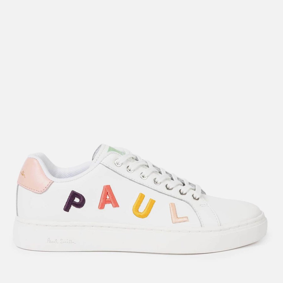 Schuhwerk Paul Smith Schuhwerk | Paul Smith Lapin Letters Ledersneaker Fur Damen