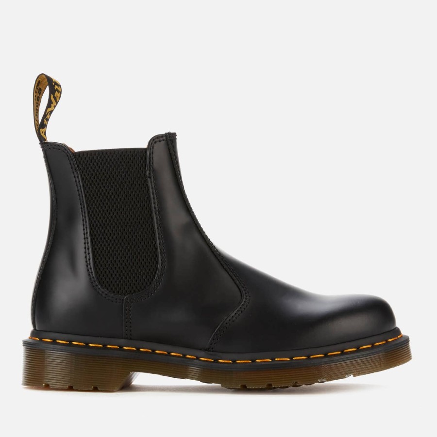 Schuhwerk Dr Martens Stiefel | Dr. Martens 2976 Glattleder-Chelsea-Stiefel Schwarz