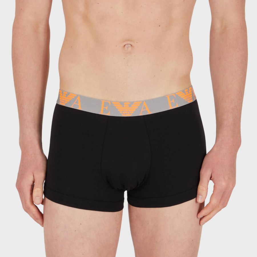 Manner Emporio Armani Bodywear Loungewear | Emporio Armani Bodywear Boxershorts Aus Stretch-Baumwolle Im 3Er-Pack