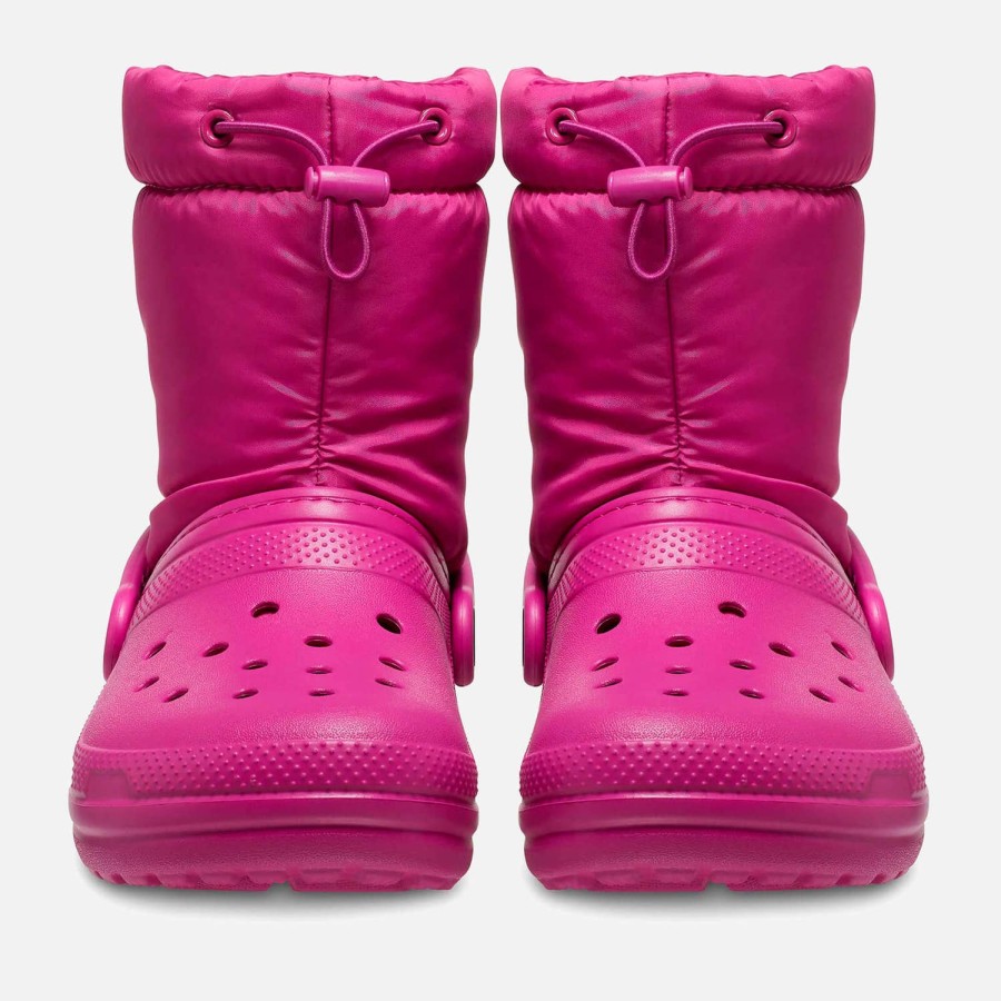 Kind & Baby Crocs Schuhwerk | Crocs Classic Lined Neo Puff Gummi- Und Nylonstiefel Fur Kinder