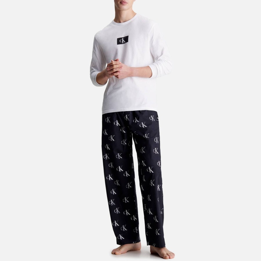 Manner Calvin Klein Socken Und Unterwasche | Calvin Klein Ck 96 Pyjama-Set Aus Baumwolle