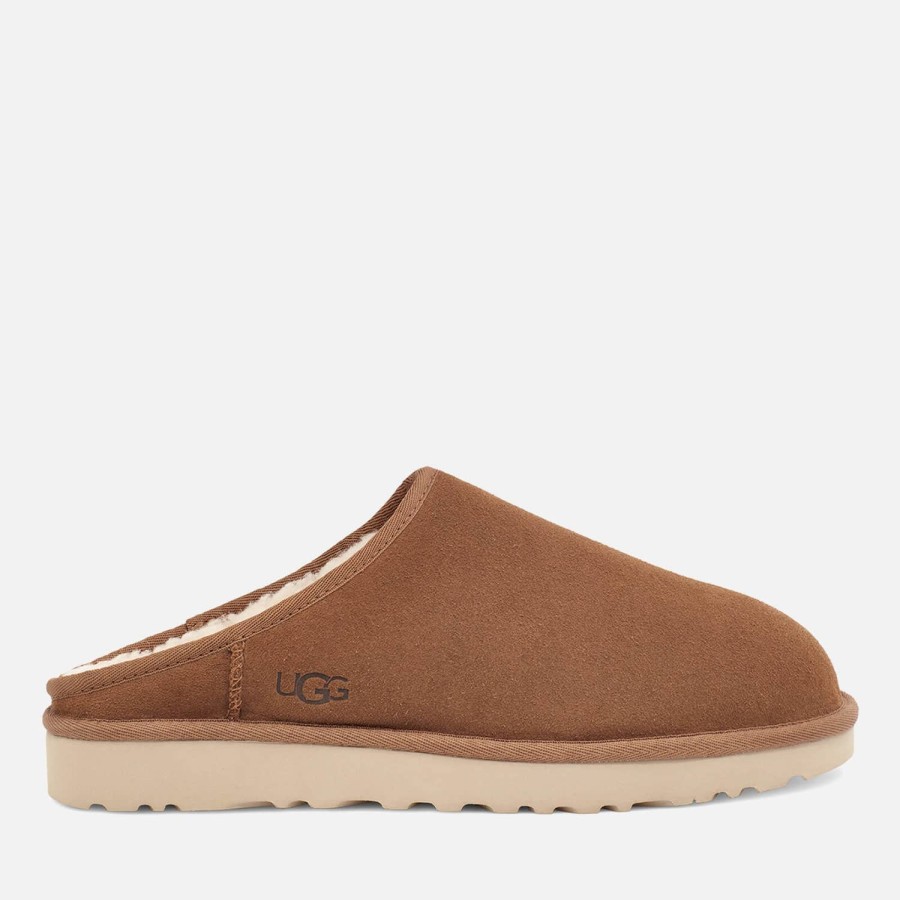 Schuhwerk UGG Hausschuhe | Ugg Herren-Hausschuhe Aus Klassischem Wildleder