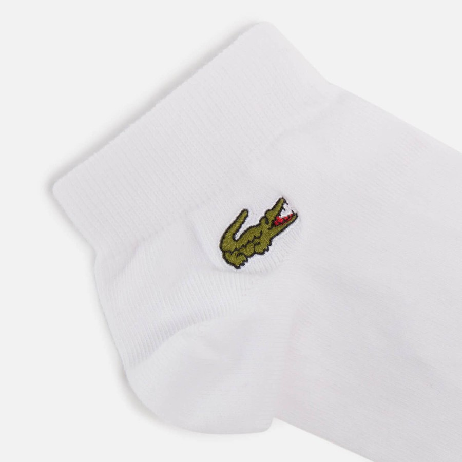 Manner Lacoste Socken Und Unterwasche | Lacoste Socken Aus Baumwollmischung Mit Logo-Stickerei Im Dreierpack