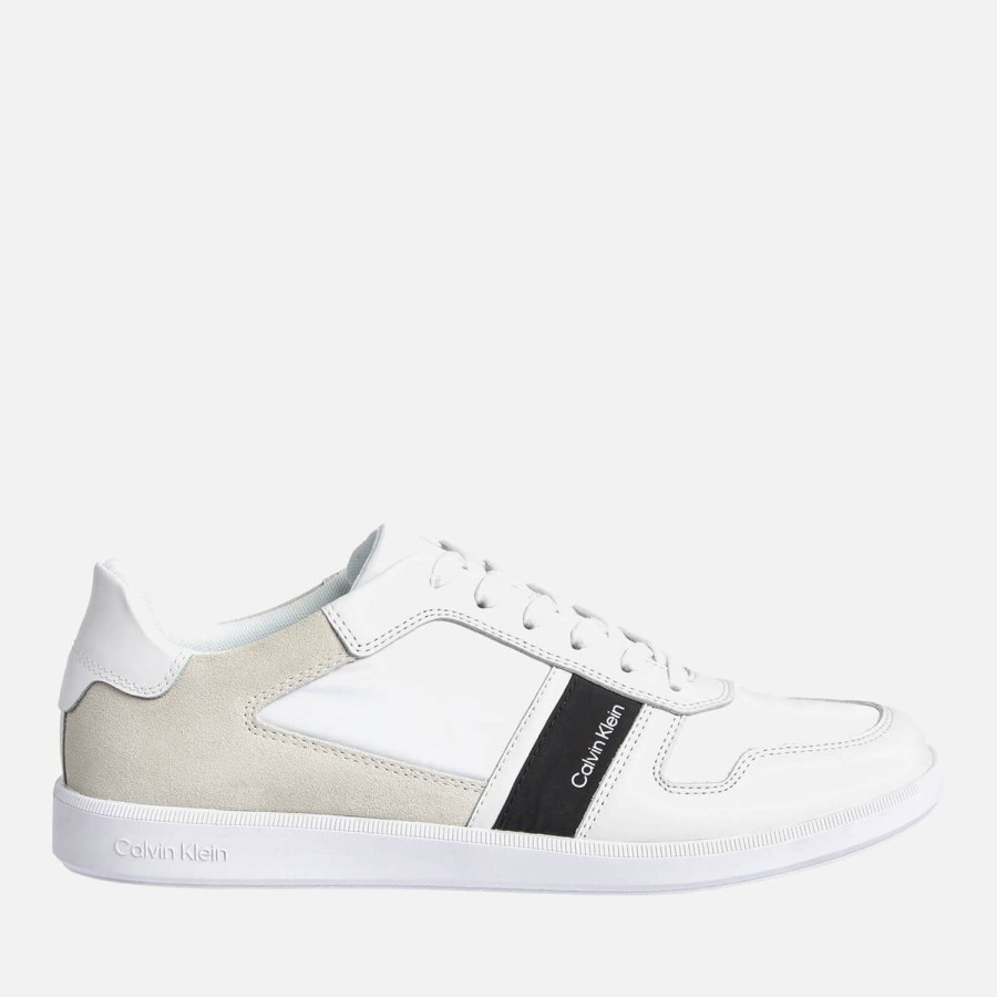 Schuhwerk Calvin Klein Sportschuhe | Calvin Klein Cupsole-Trainer Fur Herren Triple White