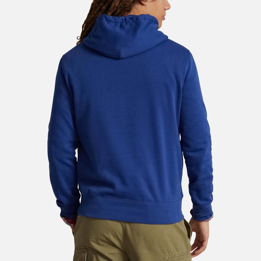 Manner Polo Ralph Lauren Hoodies Und Sweatshirts | Polo Ralph Lauren Kapuzenpullover Aus Baumwolljersey Mit Baren-Logoprint