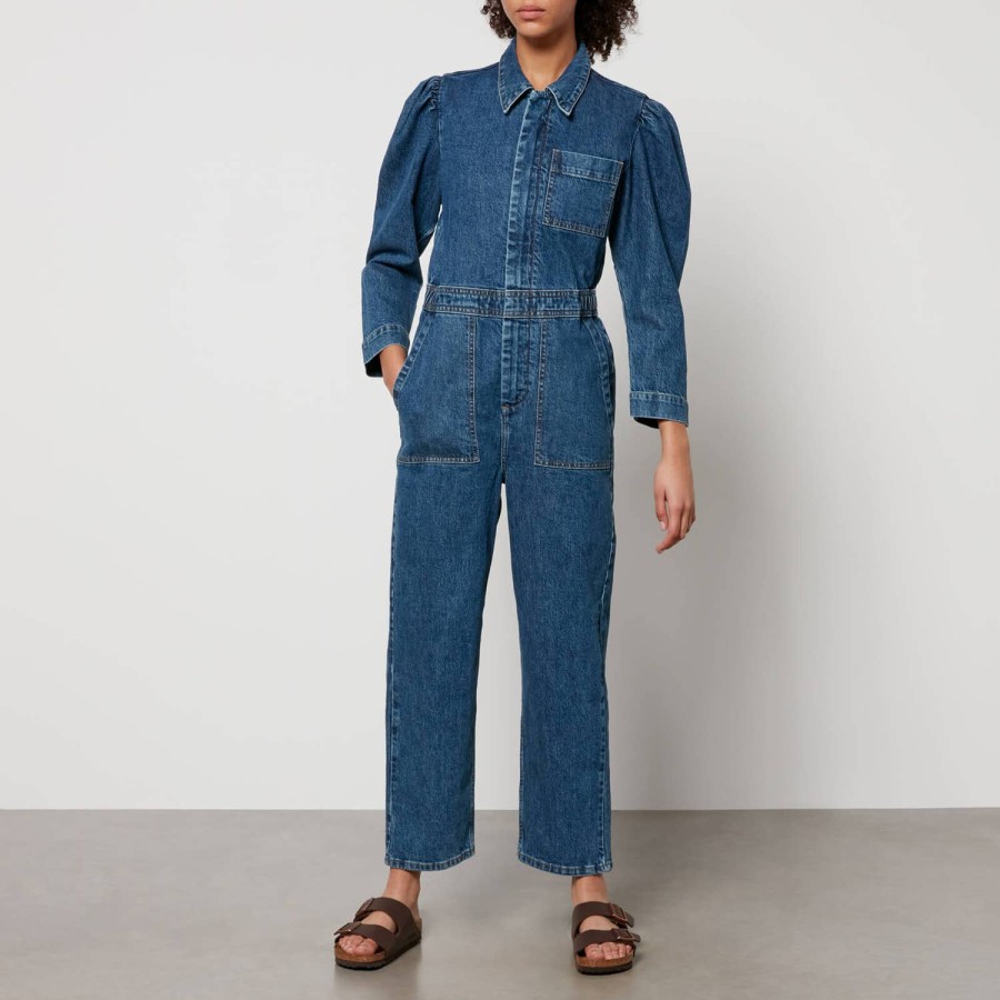 Wehe Siebzig + Mochi Overalls Und Spielanzuge | Seventy + Mochi Lorna Denim-Overall