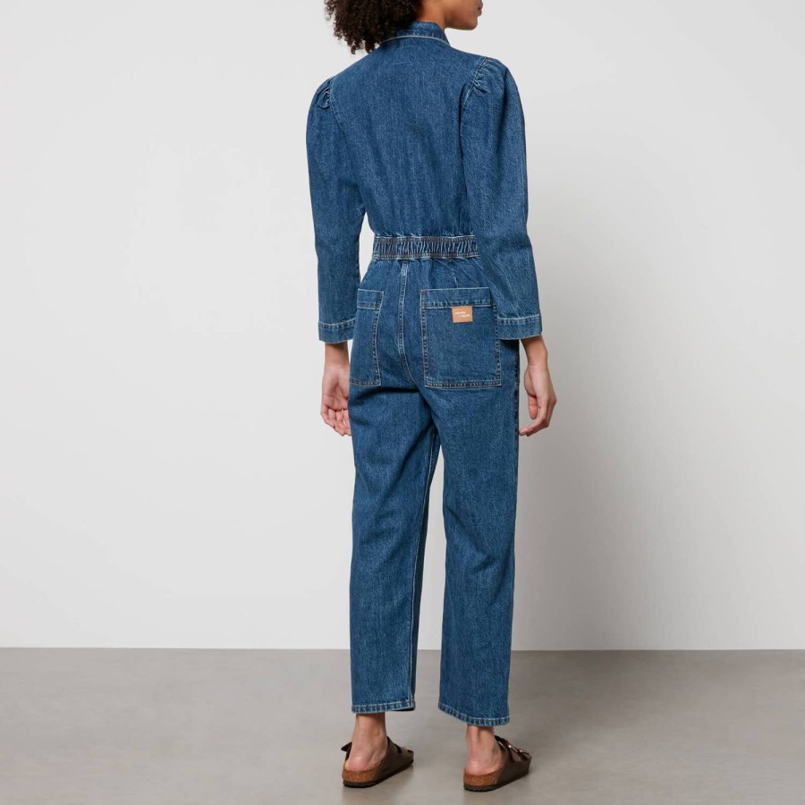 Wehe Siebzig + Mochi Overalls Und Spielanzuge | Seventy + Mochi Lorna Denim-Overall