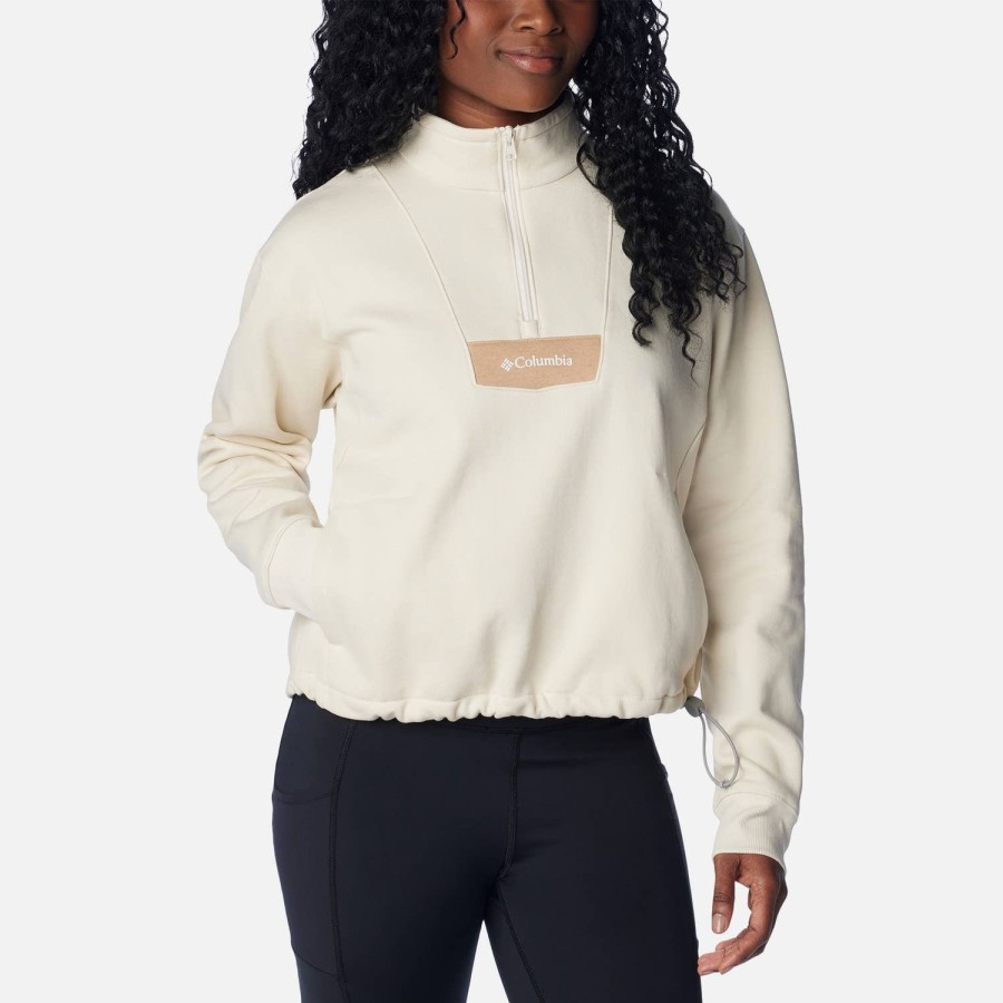 Wehe Columbia Hoodies Und Sweatshirts | Columbia Lodge Sweatshirt Mit Viertelreisverschluss