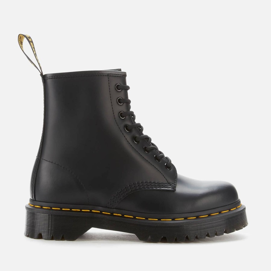 Schuhwerk Dr Martens Stiefel | Dr. Martens 1460 Bex Glattleder 8-Loch-Stiefel Schwarz