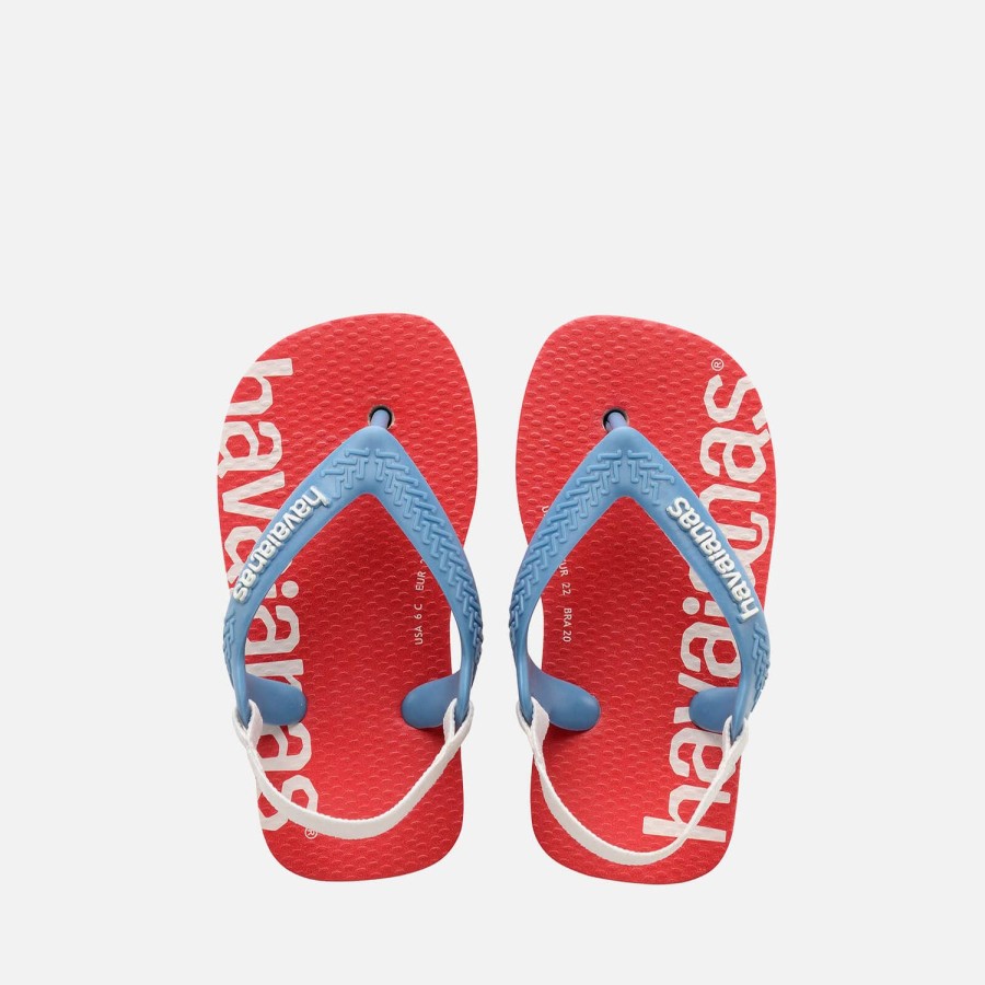 Kind & Baby Havaianas Schuhwerk | Havaianas Logomania Flip-Flops Fur Kleinkinder Ballet Rose