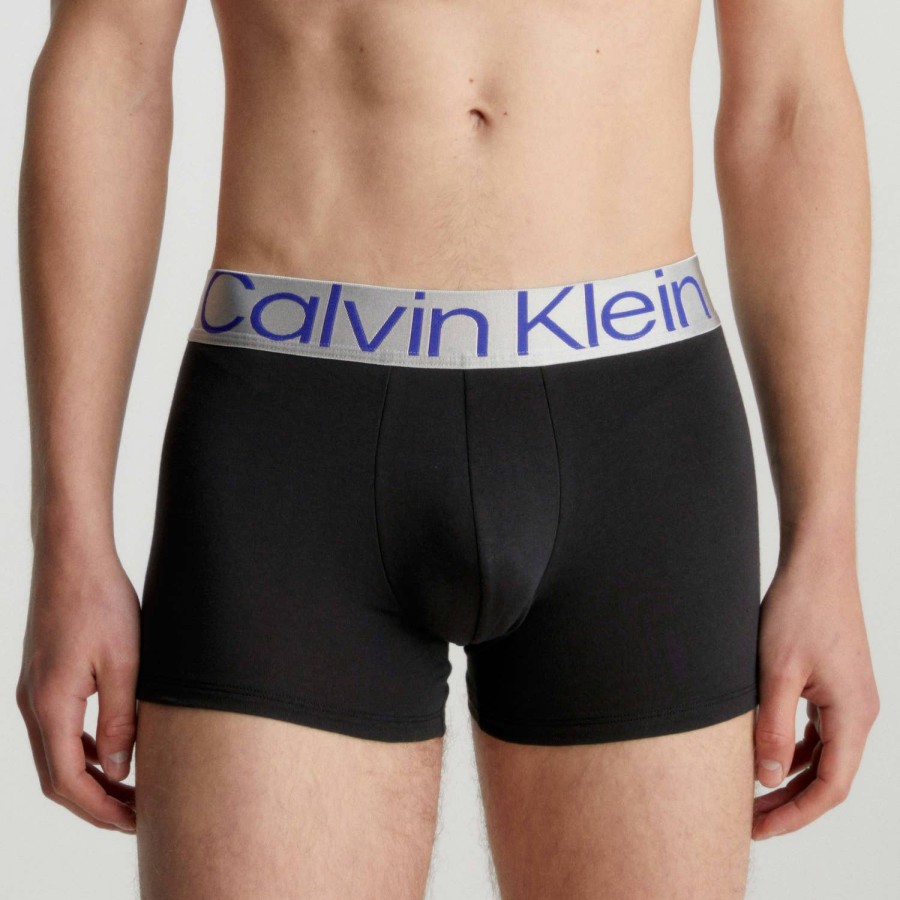 Manner Calvin Klein Loungewear | Calvin Klein 3Er-Pack Boxershorts Aus Stretch-Baumwolle Mit Stahlbund