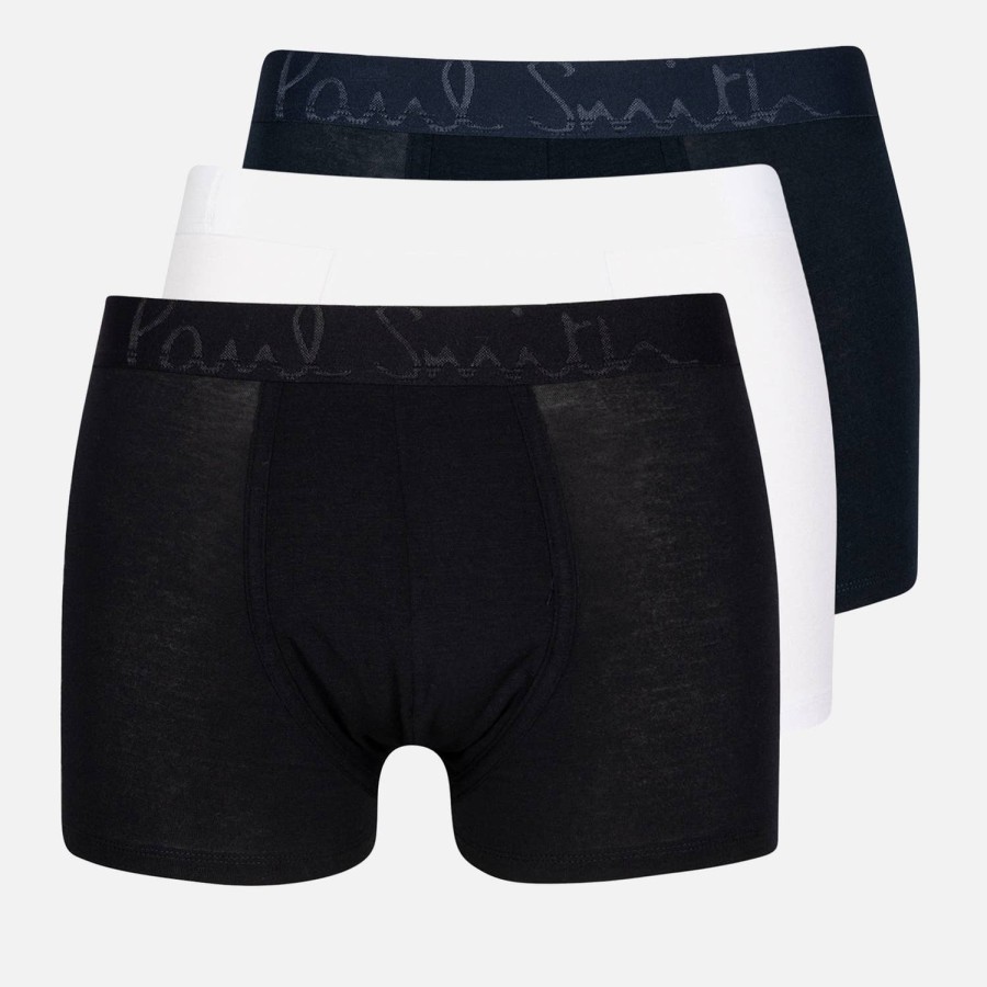 Manner Paul Smith Loungewear | Paul Smith Dreierpack Boxershorts Aus Stretch-Modal