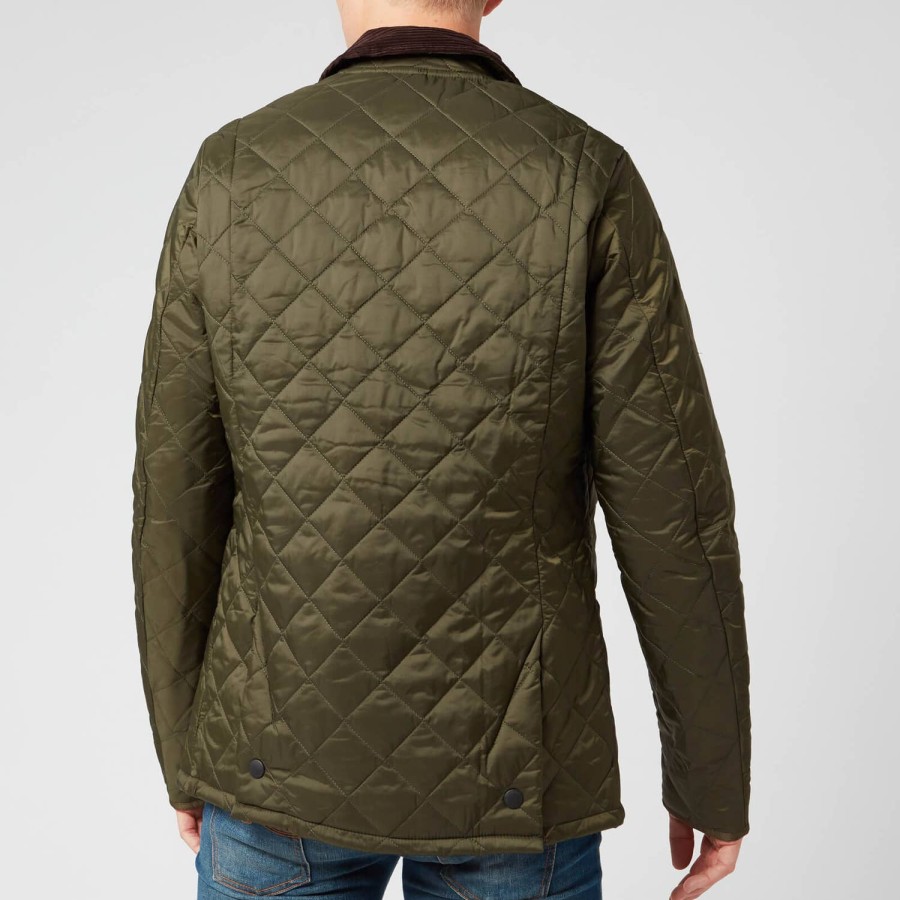 Manner Barbour-Erbe Jacken | Barbour Heritage Herren Liddesdale Steppjacke Oliv