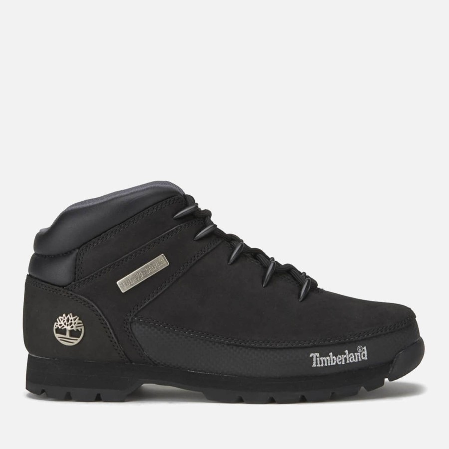 Schuhwerk Timberland Stiefel | Timberland Herren Euro Sprint Leder Wanderstiefel - Schwarz