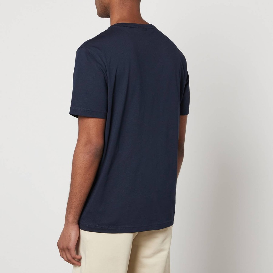 Manner GANT Loungewear | Gant Grafik-T-Shirt Aus Baumwollmischung