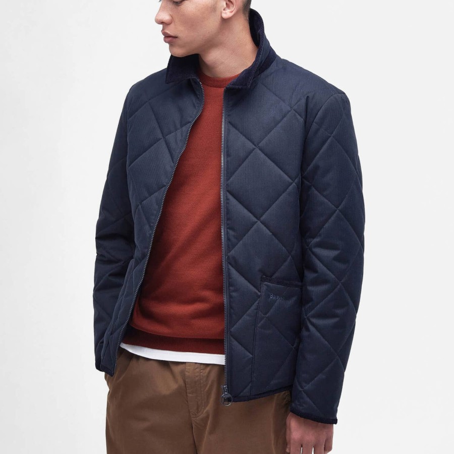 Manner Barbour-Erbe Jacken | Barbour Heritage Easton Liddesdale Diamond Quilted Shell-Jacke