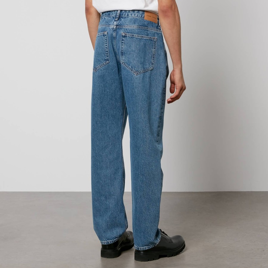 Manner Samsøe Samsøe Jeans | Samsoe Samsoe Eddie Denim Jeans Mit Geradem Bein