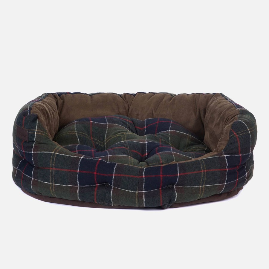 Wehe Barbour Haustierzubehor | Barbour Dogs Luxusbett Klassisches Schottenmuster