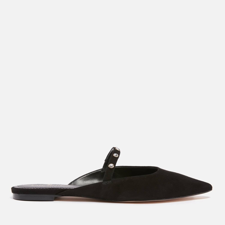 Schuhwerk Kate Spade New York Wohnungen | Kate Spade New York Irina Spitze Wildleder-Flats Fur Damen