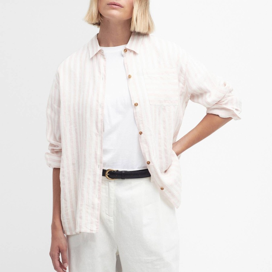 Wehe Barbour Hemden Und Blusen | Gestreiftes Button-Down-Hemd „Annie" Von Barbour