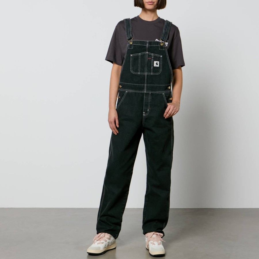 Wehe Carhartt WIP Overalls Und Spielanzuge | Carhartt Wip Bib Denim-Latzhose Mit Geradem Bein