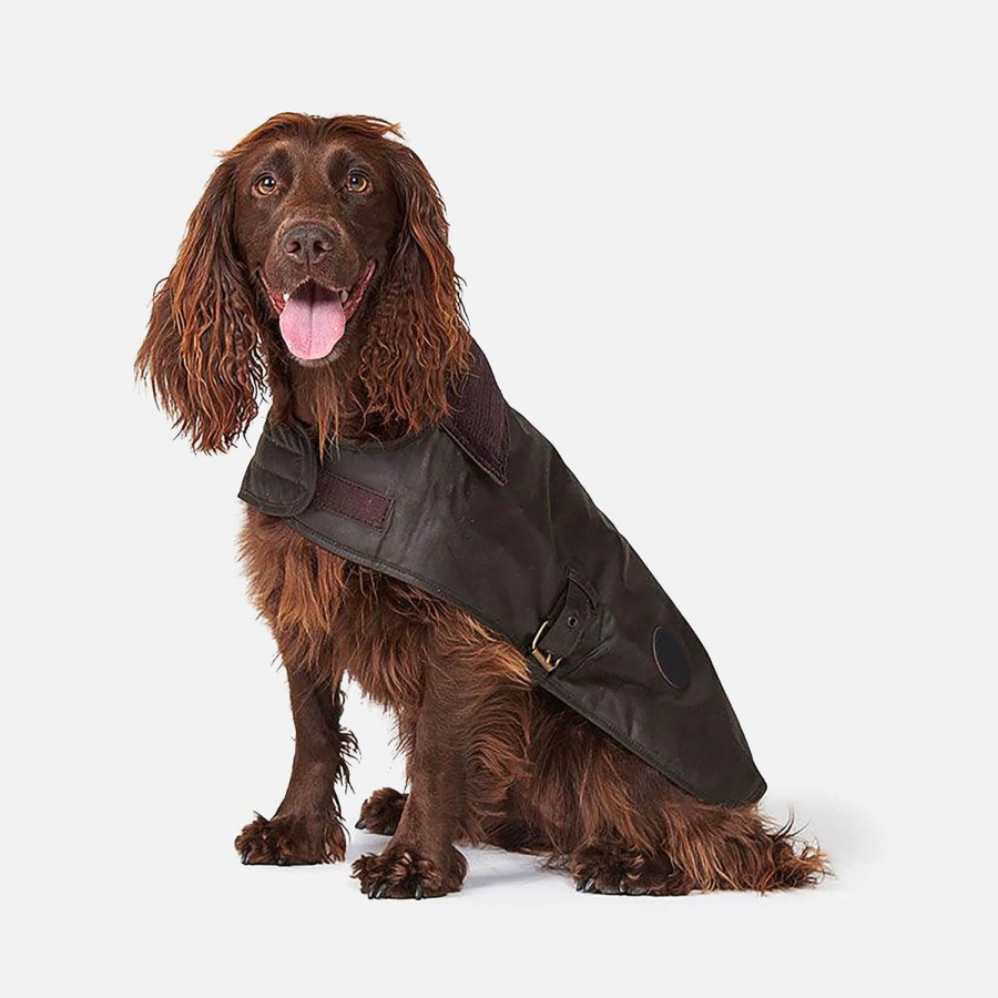 Wehe Barbour Haustierzubehor | Barbour Matt Wax Hundemantel