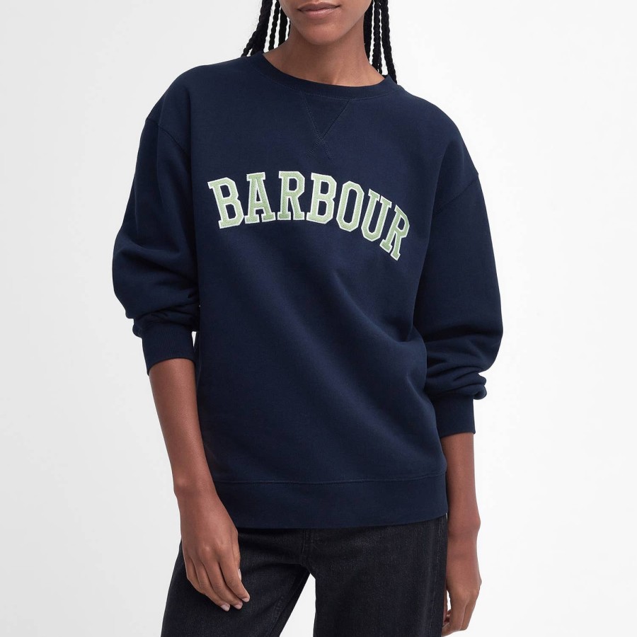 Wehe Barbour Hoodies Und Sweatshirts | Barbour Northumberland Baumwoll-Jersey-Sweatshirt