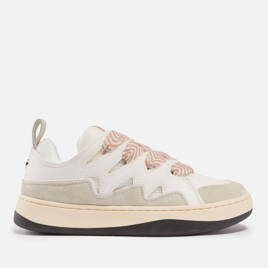 Schuhwerk Steve Madden Sportschuhe | Steve Madden Roaring Cupsole-Sneaker Aus Wildlederimitat Und Mesh Fur Damen