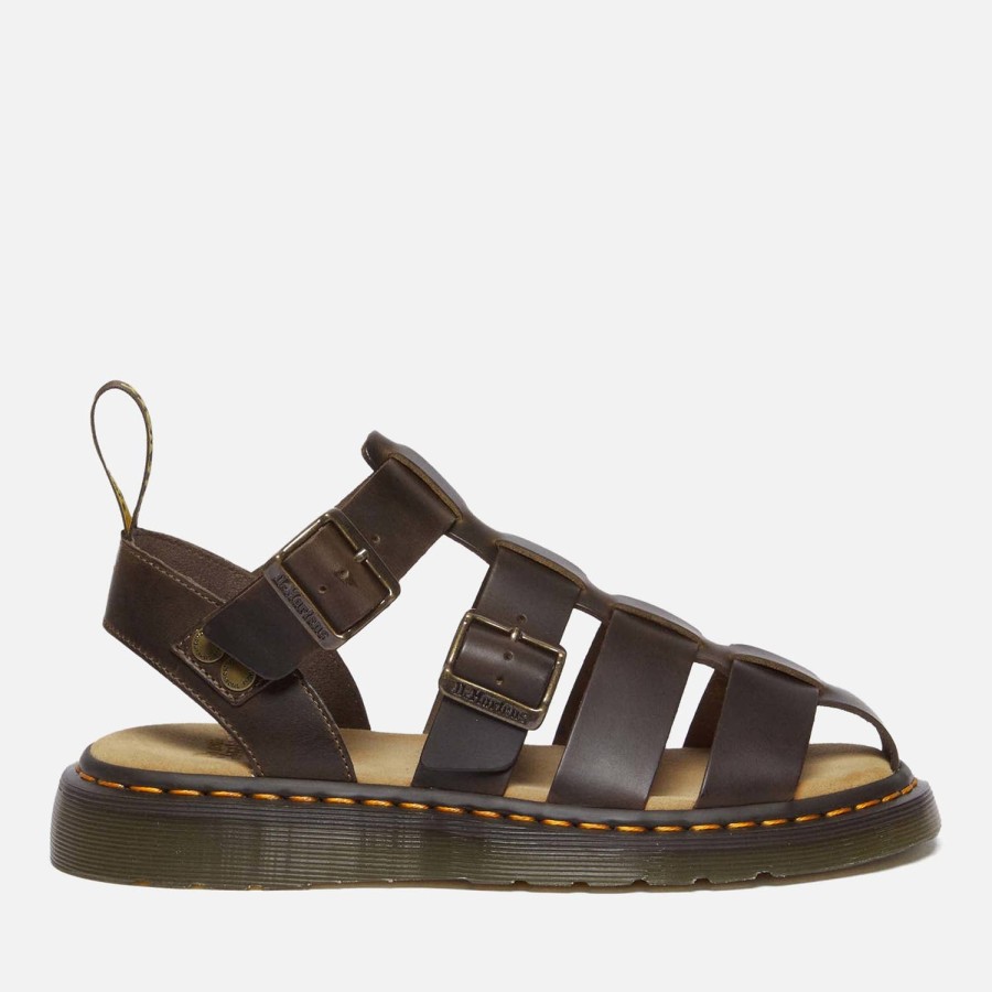 Schuhwerk Dr Martens Sandalen | Dr. Martens Garin Fisherman-Sandalen Aus Leder Fur Herren