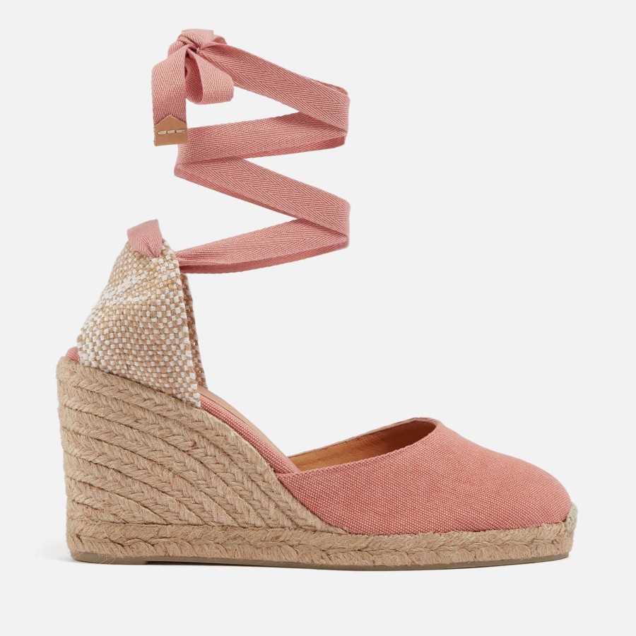 Schuhwerk Castañer Espadrilles | Castaner Carina Canvas Wedge Espadrilles Fur Damen