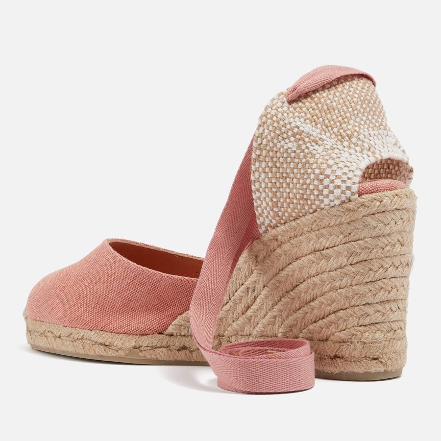 Schuhwerk Castañer Espadrilles | Castaner Carina Canvas Wedge Espadrilles Fur Damen