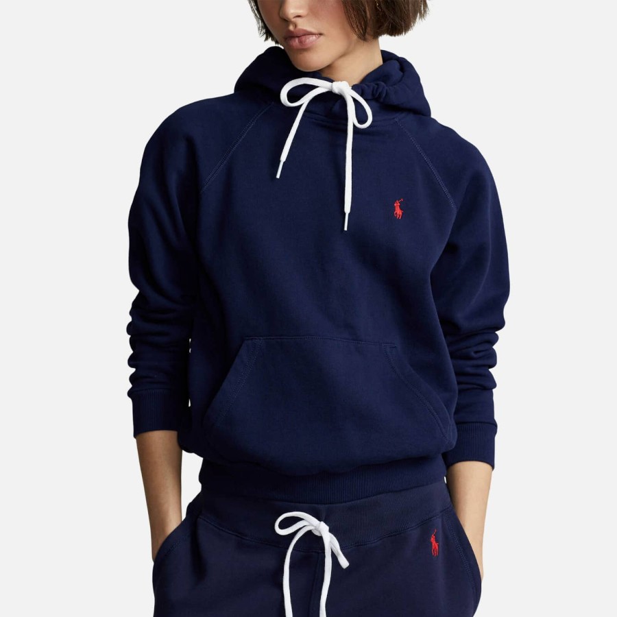 Wehe Polo Ralph Lauren Hoodies Und Sweatshirts | Polo Ralph Lauren Damen-Kapuzenpullover Cruise Navy