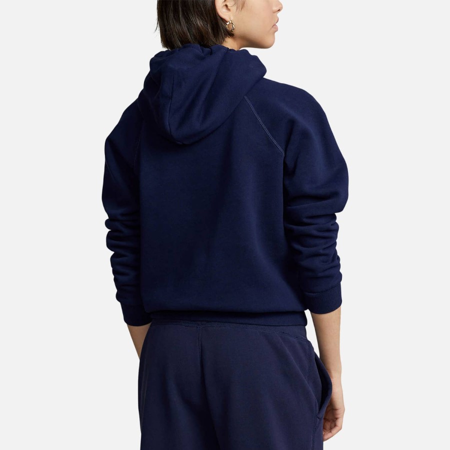 Wehe Polo Ralph Lauren Hoodies Und Sweatshirts | Polo Ralph Lauren Damen-Kapuzenpullover Cruise Navy