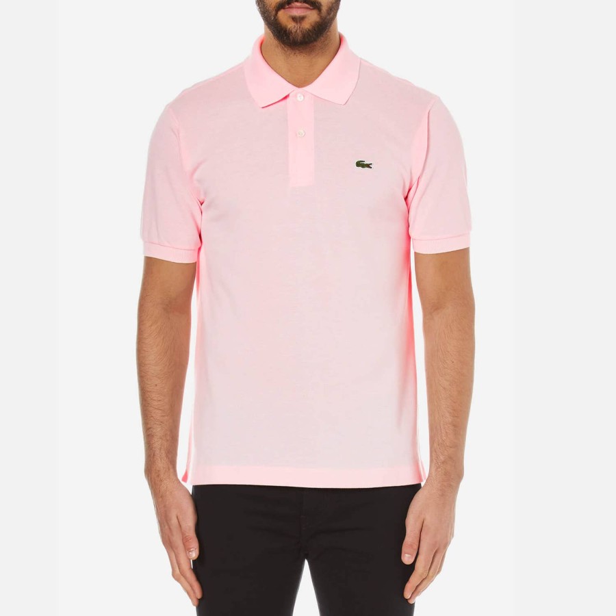 Manner Lacoste Polo-Shirts | Lacoste Herren-Klassik-Poloshirt Blass