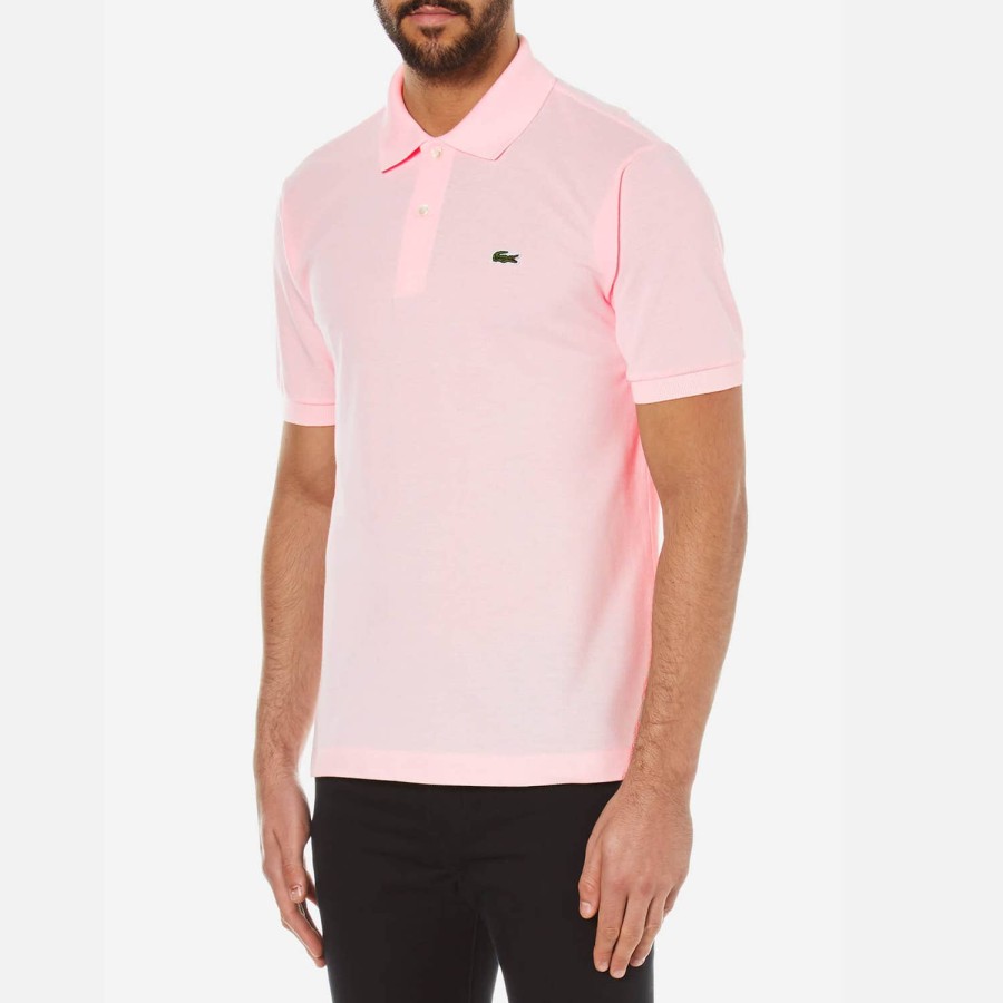 Manner Lacoste Polo-Shirts | Lacoste Herren-Klassik-Poloshirt Blass