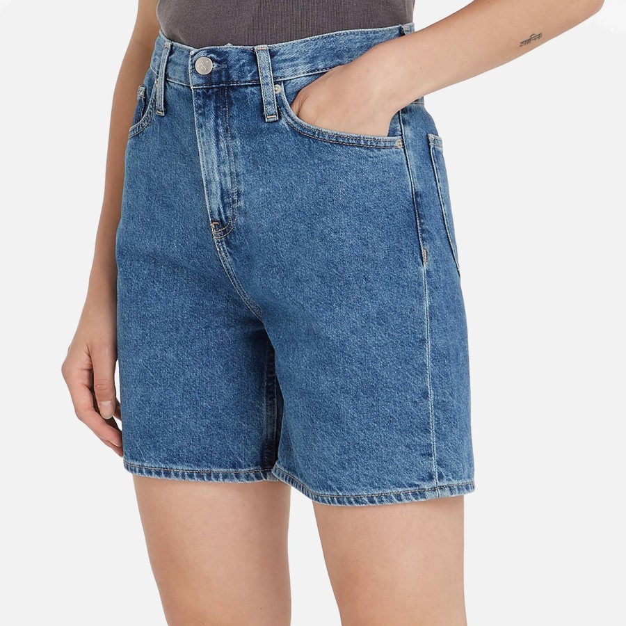 Wehe Calvin Klein Jeans Kurze Hose | Calvin Klein Jeans Denim Mom Shorts