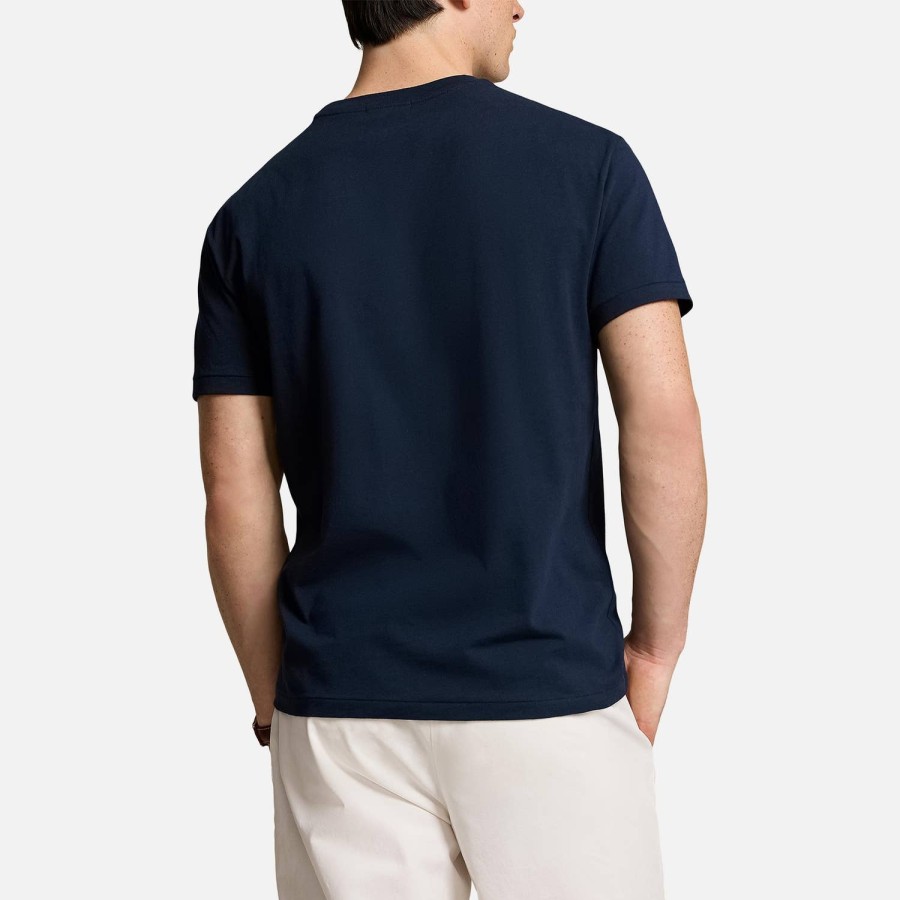 Manner Polo Ralph Lauren Loungewear | Polo Ralph Lauren T-Shirt Aus Baumwolljersey Mit Aufgesticktem Logo